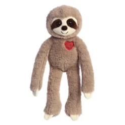 Aurora Valentines 12" Sweety Sloth Brown Brown Stuffed Animal -Toys Sale Store GUEST 00549e5d d07b 4f55 80b7 c6bce671933f