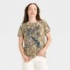 Women's Miller Pheasant Short Sleeve Graphic T-Shirt - Camouflage