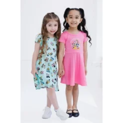 Disney Junior Baby Girls 2 Pack Skater Dresses Infant