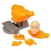 Eaglemoss Limited DC Aquaman 72 Piece 3D Jigsaw Puzzle | Solid Color