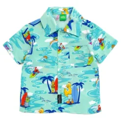 Sesame Street Matching Family Hawaiian Button Down Dress Shirt Infant