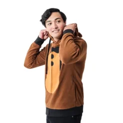 Five Nights At Freddy's Freddy Fazbear Long Sleeve Men's Brown Cosplay Hoodie