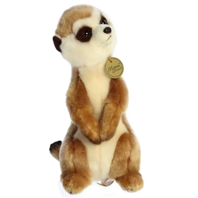 Aurora Miyoni 10" Meerkat Brown Stuffed Animal 1 Aurora Miyoni 10" Meerkat Brown Stuffed Animal