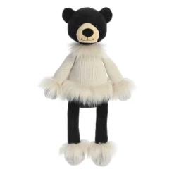 Aurora Large Gray Holiday Winter Cozies 15" Bridget The Bear Festive Stuffed Animal -Toys Sale Store GUEST 11467ac1 de5d 4d8a 994b 21771083783e