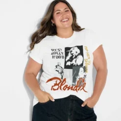 Women's Blondie Short Sleeve Graphic T-Shirt - White -Toys Sale Store GUEST 125b8185 5104 4a9e a682 6ecfbc72e61d