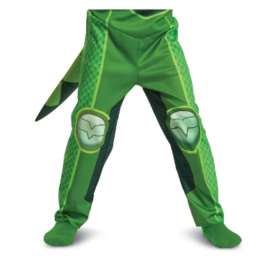 Hasbro Toddler PJ Masks Gekko Classic Halloween Costume Jumpsuit With Headpiece 4-6 6 Hasbro Toddler PJ Masks Gekko Classic Halloween Costume Jumpsuit With Headpiece 4-6 - Image 6