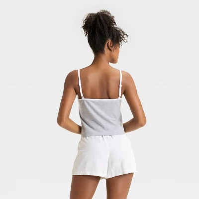 Women's Good Luck Graphic Tank Top - Heather Gray 1 Women's Good Luck Graphic Tank Top - Heather Gray