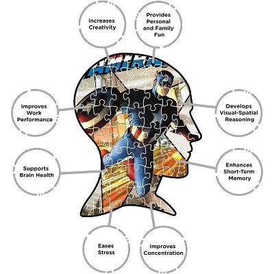 Aquarius Puzzles Marvel 500 Piece Jigsaw Puzzles | Set Of 3 3 Aquarius Puzzles Marvel 500 Piece Jigsaw Puzzles | Set Of 3 - Image 3