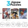 Aquarius Puzzles Marvel 500 Piece Jigsaw Puzzles | Set Of 3