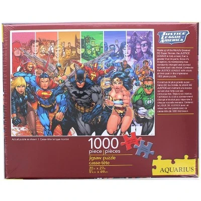 Aquarius Puzzles DC Comics Justice League 1000 Piece Jigsaw Puzzle 2 Aquarius Puzzles DC Comics Justice League 1000 Piece Jigsaw Puzzle - Image 2
