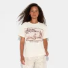 Women's Sabrina Carpenter Short N Sweet Short Sleeve Graphic T-Shirt - Off-White
