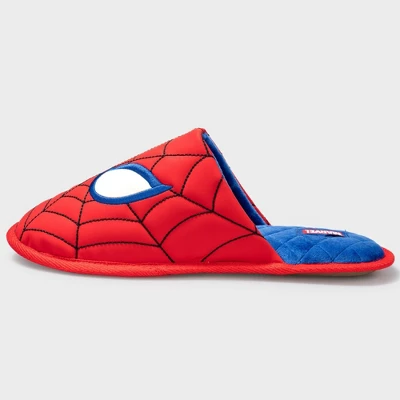 Men's Spider-Man Scuff Slipper - Red 1 Men's Spider-Man Scuff Slipper - Red