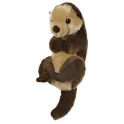 Aurora Miyoni 10" Sea Otter Brown Stuffed Animal -Toys Sale Store GUEST 2423aa6f 4cb7 4494 8b9b 2a55e9428846