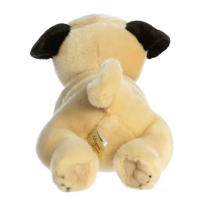 Aurora Miyoni 11" Pug Brown Stuffed Animal 3 Aurora Miyoni 11" Pug Brown Stuffed Animal - Image 3