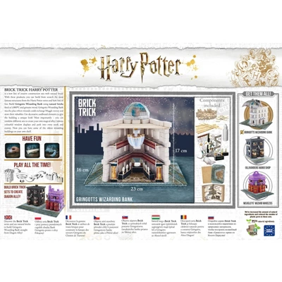 Trefl Harry Potter Brick Tricks Gringotts Wizarding Bank Jigsaw Puzzle - 210pc 5 Trefl Harry Potter Brick Tricks Gringotts Wizarding Bank Jigsaw Puzzle - 210pc - Image 5