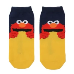 Sesame Street Character Art Women's 5-Pair Ankle Socks