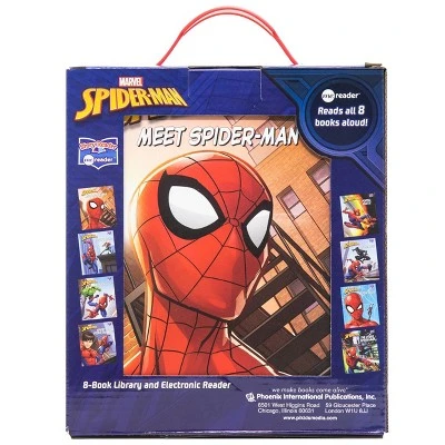 Disney Pi Kids Marvel Spider-Man Electronic Me Reader And 8-Book Library Boxed Set 4 Disney Pi Kids Marvel Spider-Man Electronic Me Reader And 8-Book Library Boxed Set - Image 4