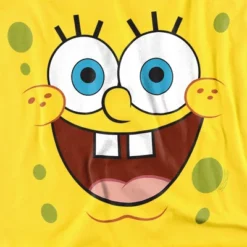 Spongebob Spongebob Squarepants Spongebob Goofy Smile Yellow Adult T-Shirt Yellow