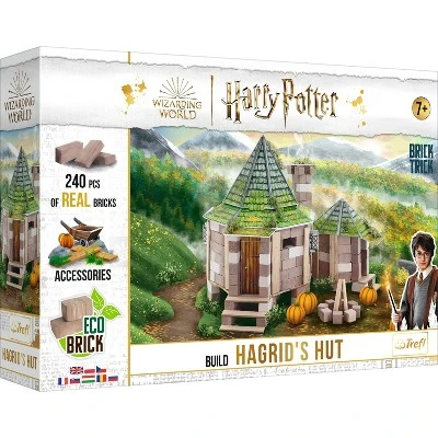 Trefl Harry Potter Brick Tricks Hagrids Hut Jigsaw Puzzle - 240pc 1 Trefl Harry Potter Brick Tricks Hagrids Hut Jigsaw Puzzle - 240pc