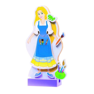 Melissa & Doug Disney Cinderella And Belle And Rapunzel Magnetic Dress-Up Wooden Dolls 5 Melissa & Doug Disney Cinderella And Belle And Rapunzel Magnetic Dress-Up Wooden Dolls - Image 5