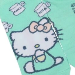 SANRIO Hello Kitty Characters AOP Scalloped Cuffs Womens Ankle Socks 5 Pack -Toys Sale Store GUEST 3222adff e9ac 4bac a0cf 9adad40844cb