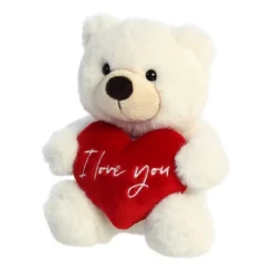 Aurora Valentines 6.5" Jolie Bear White Stuffed Animal 7 Aurora Valentines 6.5" Jolie Bear White Stuffed Animal -Toys Sale Store GUEST 34a21711 4848 4474 9e08 d5193bc4eda5