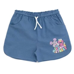 Sesame Street Infant Baby Girls T-Shirt And Chambray Shorts Outfit Set White / Blue 12 Months -Toys Sale Store GUEST 3549e7b0 4024 4698 bab4 ef36d20ad361