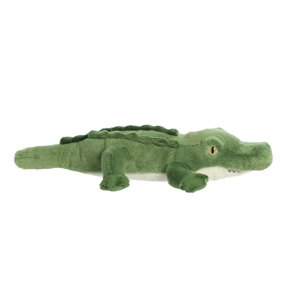 Aurora Large Alligator Eco Nation Eco-Friendly Stuffed Animal Green 14" 2 Aurora Large Alligator Eco Nation Eco-Friendly Stuffed Animal Green 14" - Image 2