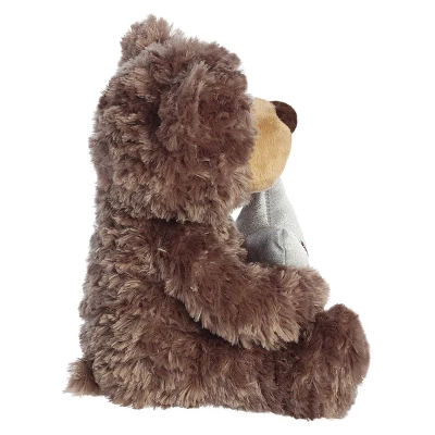 Aurora Medium Brown Holiday 9.5" Joy Bear Festive Stuffed Animal 2 Aurora Medium Brown Holiday 9.5" Joy Bear Festive Stuffed Animal - Image 2