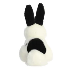 Aurora Miyoni 10" Black And White Rex Rabbit White Stuffed Animal -Toys Sale Store GUEST 376b94bb c252 48d0 ac30 7d71996bb679