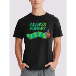Men's Eric Carle Always Hungry Caterpillar Graphic T-Shirt - Black -Toys Sale Store GUEST 391022af 91fd 40ec b6e1 069001ff829a