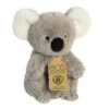 Aurora Small Koala Eco Nation Eco-Friendly Stuffed Animal Gray 7.5"