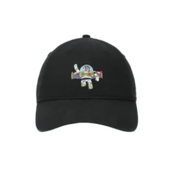 Toy Story Buzz Lightyear Men's Black Unstructured Baseball Cap