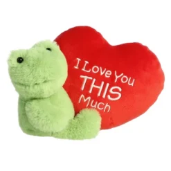 Aurora I Love You This Much 9" Frog Green Stuffed Animal