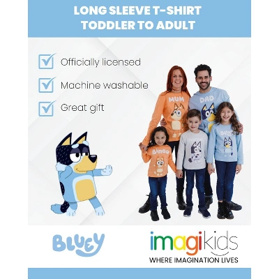 Bluey Matching Family Long Sleeve T-Shirt 2 Bluey Matching Family Long Sleeve T-Shirt - Image 2