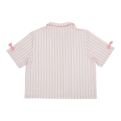 SANRIO Hello Kitty Character Face Women’s 2-Pack Shirt & Shorts Pajama Set 4 SANRIO Hello Kitty Character Face Women’s 2-Pack Shirt & Shorts Pajama Set - Image 4