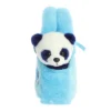 Aurora Small Glitter Panda Fancy Pals Fashionable Stuffed Animal White 8"