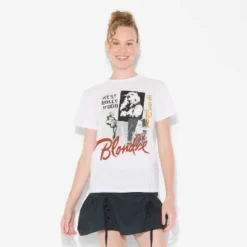 Women's Blondie Short Sleeve Graphic T-Shirt - White