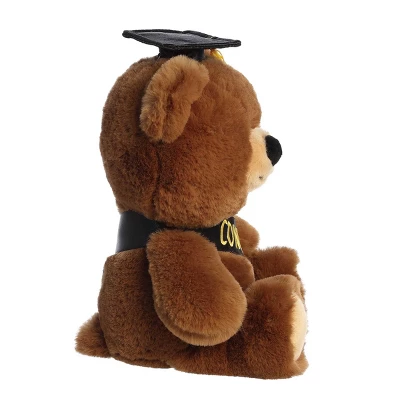 Aurora Graduation 10.5" Hugga-Wug Bear Brown Stuffed Animal 2 Aurora Graduation 10.5" Hugga-Wug Bear Brown Stuffed Animal - Image 2