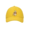 Winnie The Pooh With Honey Pot Yellow Unstructured Baseball Cap
