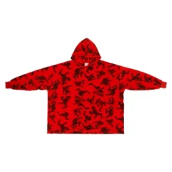 Marvel Spider-Man All-Over Print Red Long Sleeve Oversized Hoodie Wearable Blanket-OSFA -Toys Sale Store GUEST 49f75727 6aff 4edc 98f8 0d45052495d0