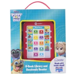 Pi Kids Puppy Dog Pals Electronic Me Reader 8-Book Library Boxed Set