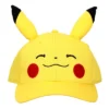 Pokemon Pikachu Big Face Yellow Snapback Hat