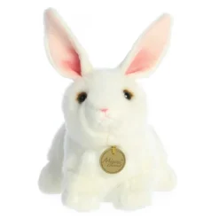 Aurora Miyoni 10" American White Rabbit White Stuffed Animal