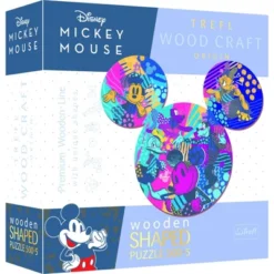 Trefl Disney Mickey Mouse Woodcraft Jigsaw Puzzle - 505pc