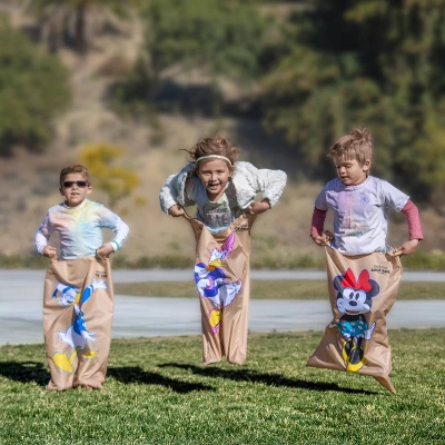 GoSports Disney Pixar Kids' Sack Race Party Game 6pc 4 GoSports Disney Pixar Kids' Sack Race Party Game 6pc - Image 4