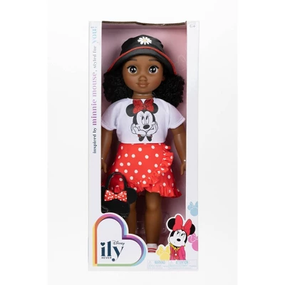 Disney 18" Brunette Doll - Minnie Inspired (Target Exclusive) 3 Disney 18" Brunette Doll - Minnie Inspired (Target Exclusive) - Image 3