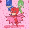 PJ Masks Girls' Gekko Catboy Owlette Characters Pajama Dress Nightgown Pink
