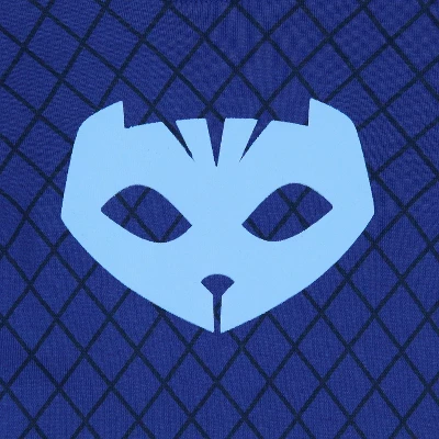 PJ Masks Toddler Girls' Boys' Catboy Character Costume Sleep Pajama Set Blue 2 PJ Masks Toddler Girls' Boys' Catboy Character Costume Sleep Pajama Set Blue - Image 2