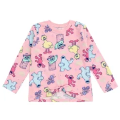 Sesame Street Elmo Cookie Monster Abby Cadabby Infant Baby Girls 2 Pack Hangdown Long Sleeve T-Shirts Purple / Pink 24 Months -Toys Sale Store GUEST 52a004c3 f558 4835 9bde e472c5ccd67a